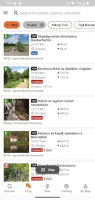 Természetjáró, a túratervező android App screenshot 3
